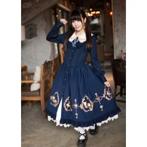ワンピース ロリータファッション ドレス ロング 秋冬