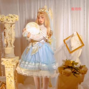 パニエ ボリューム ウェディングドレス ロリー...の詳細画像5
