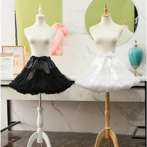パニエ チュチュスカート チュール リボン付き...の詳細画像1