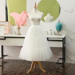 ロング パニエ ふんわり 着丈80cm チュー...の詳細画像2