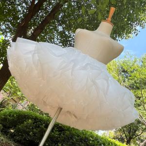 パニエ ミニ丈 超ミニ 35cm 多層オーガン...の詳細画像1