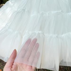 パニエ ミニ丈 超ミニ 35cm 多層オーガン...の詳細画像4