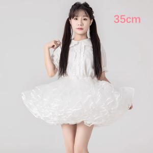 超ボリューム パニエ ミニ丈 35cm丈 多層オーガンジー ボリューム フリル ダンス衣装 ゴスロリ チュチュ スカート ふわふわ