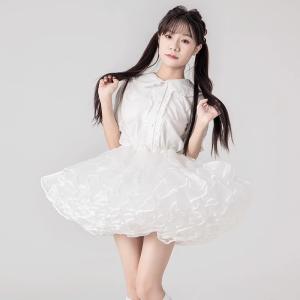 超ボリューム パニエ ミニ丈 35cm丈 多層...の詳細画像2