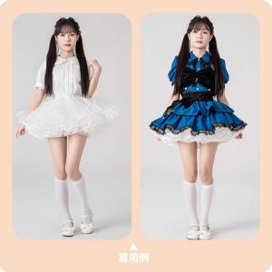 ボリューム パニエ 30cm丈 ロリータ ミニ...の詳細画像3