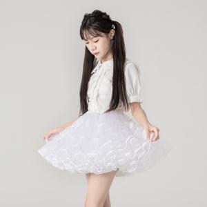 パニエ ゴスロリ ロリータ ミニ丈 35cm丈...の詳細画像1