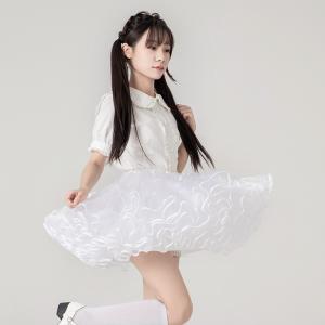 パニエ ゴスロリ ロリータ ミニ丈 35cm丈...の詳細画像2