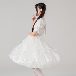 超ボリューム パニエ ロング丈 ロリィタ ワイ...の詳細画像1