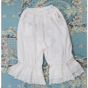 ロリータ カボチャパンツ 夏 冬 選べる ドロワーズ 快適
