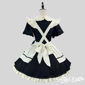 クラシカル ロリータ メイド服 ワンピース エ...の詳細画像3