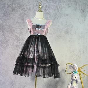 ロリータ オーバースカート スカート チュール...の詳細画像5