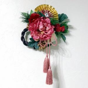 造花・アートフラワー　しめ縄飾り