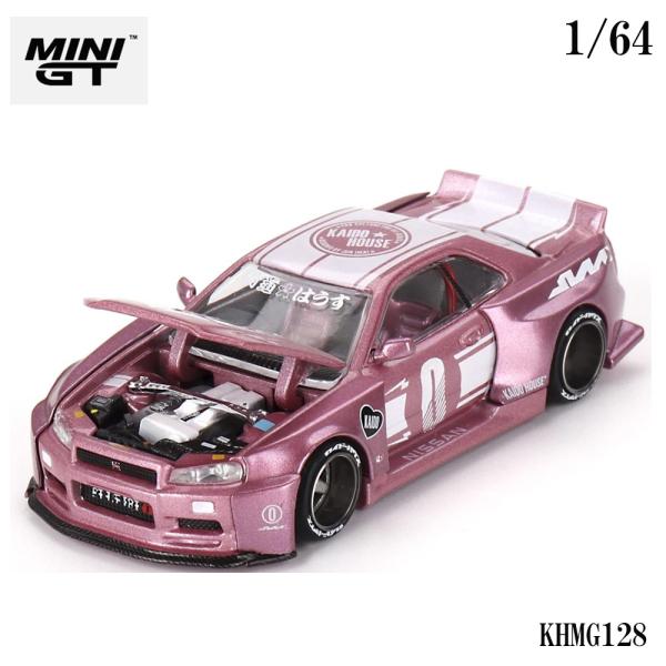 MINI-GT No:KHMG128 1/64 Nissan スカイライン GT-R R34 KAI...