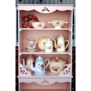 マニーローズ /マニーローズタイルのオープンフリルキャビネット