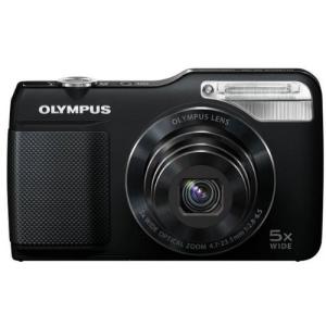 OLYMPUS デジタルカメラ VG-170 ブラック 1400万画素 光学5倍ズーム 15m強力フラッシュ ハイビジョンムービー 3.0型LCD 広の商品画像