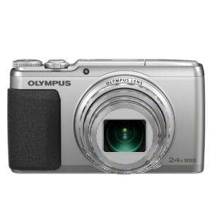 OLYMPUS デジタルカメラ STYLUS SH-50 1600万画素裏面照射型CMOS 光学24倍ズーム 広角26mm シルバー SH-50 SLの商品画像