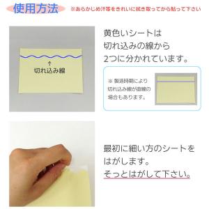 わき汗フィルム 20枚入り 透明 脇汗 フィル...の詳細画像5
