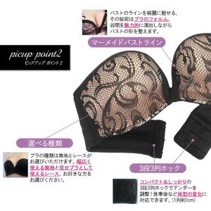 ブラジャー チューブトップ ブラ ノンワイヤー...の詳細画像3