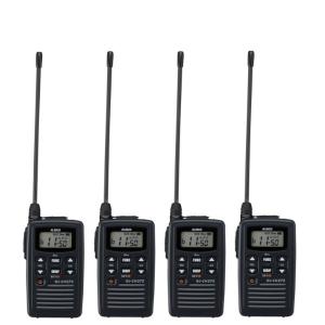 ALINCO（アルインコ） インカム DJ-PX5-B （ブラック） 3台セット 超