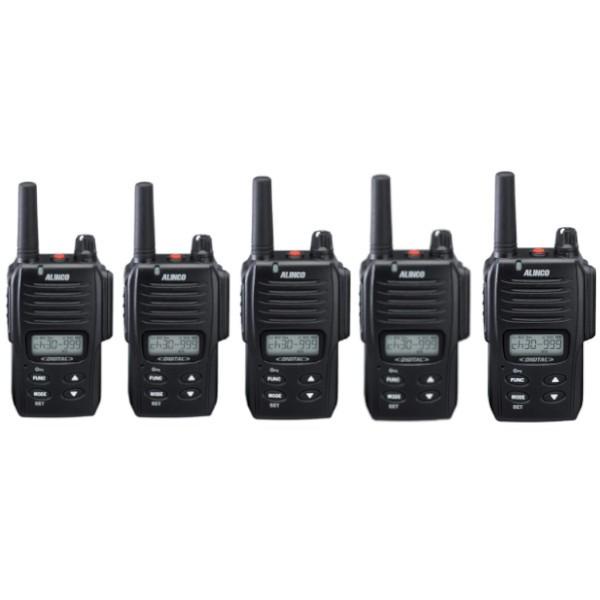 【生産終了品】 無線機　DJ-DP10A　5台セット　1W ハンディトランシーバー　バッテリー容量 ...