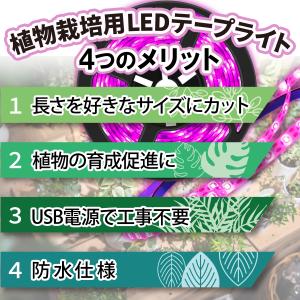 植物育成ライト led グローライト 成長 促...の詳細画像4