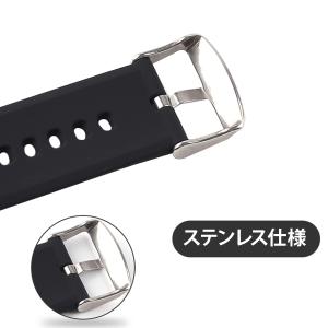 腕時計 ベルト シリコン バンド 交換 スマー...の詳細画像4