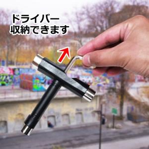 スケートボード 工具 ツール T型 レンチ ス...の詳細画像4