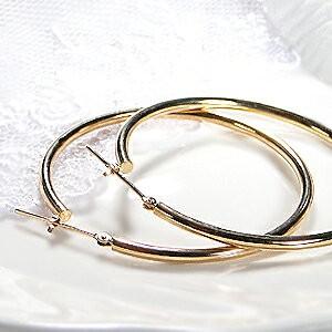 K18 YG ゴールド ピアス 地金ピアス フープピアス フープ hoop K18 YG ゴールド ピアス 地金ピアス フープピアス フープ hoop