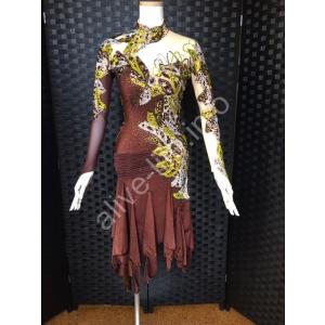 【付属品あり】ラテンドレス　社交ダンスドレス　競技会　デモ 社交ダンス ラテンドレス 競技 デモ 衣装 Mサイズ ルンバ チャチャチャ