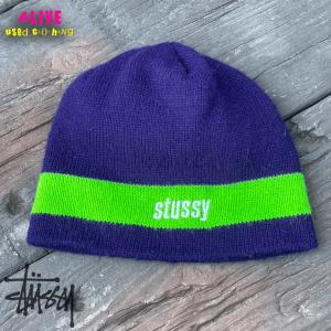 90’S OLD STUSSY KNIT CAP MADE IN USA｜alive-online-store