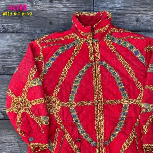 USED ALL OVER PATTERNED QUILTING JACKET｜alive-online-store