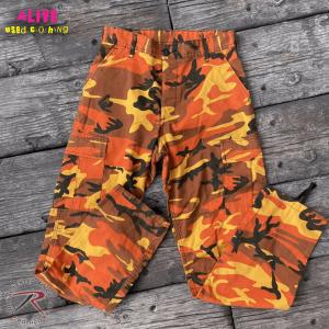 Rothco Ultra Force BDU Cargo Pants Savage Orange Camo｜alive-online-store