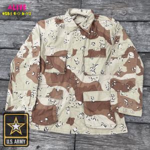 80’s U.S.ARMY B.D.U Military Shirt “Desert Camo”｜alive-online-store