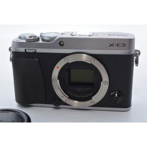 ★極上品★ FUJIFILM フジフイルム ミラーレス一眼カメラ X-E3シルバー｜alivioshop