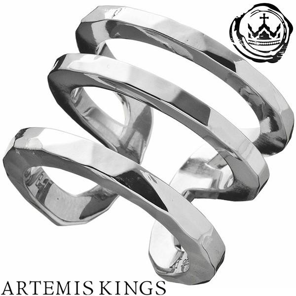 ARTEMIS KINGS リング メンズ レディース ブランド 指輪 シルバー トリプルカフリング...