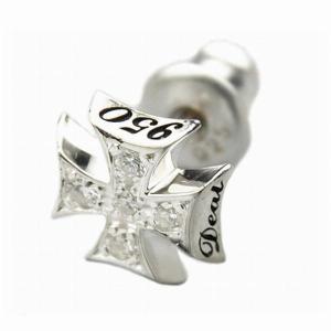 DEAL DESIGN（ディールデザイン） RT:LOCK HOOP シルバー フープピアス