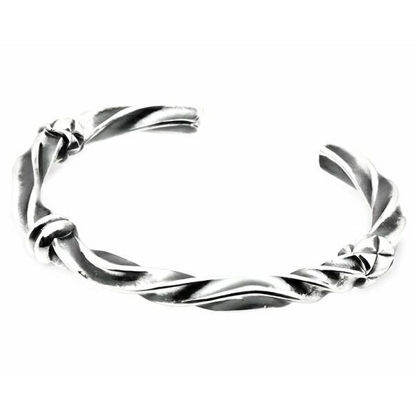 DEAL DESIGN ディールデザイン REVERSE TWIST BANGLE シルバー バング...