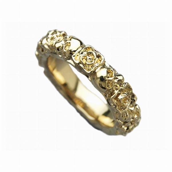 ディールデザイン ラフィンローズ(GD) リング DEAL TEARS メンズアクセサリー ロック ...