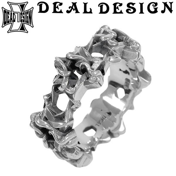 DEAL DESIGN リング メンズ ブランド 指輪 シルバー ヘックスグリッド 5-23号 六芒...