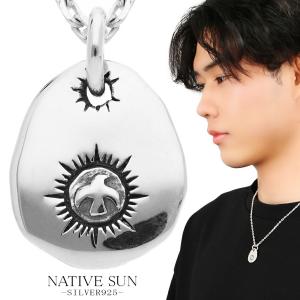 ネイティブ シルバー ドッグタグ ネックレス ペンダント ペンダント