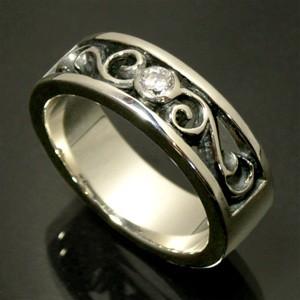 シルバーリング メンズ 馬蹄 ホースシュー 星 スター 11-19号 オシャレ