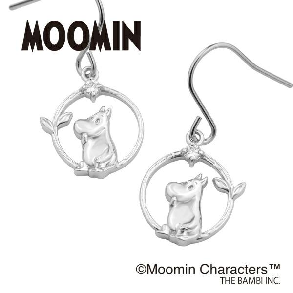 ムーミン フックピアス 小枝 ブランコ 揺れる シルバー 2P 両耳 グッズ 公式 MOOMIN ア...