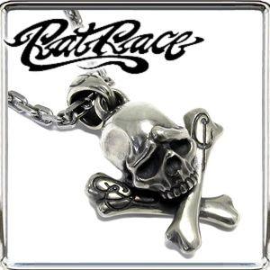 RAT RACE ネックレス メンズ ブランド シルバー クライベイビー クロス