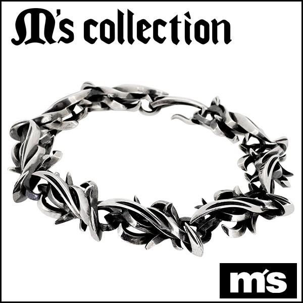 Ms collection ブレスレッド メンズ ブランド シルバー テンタクルス 茨 イバラ シャ...