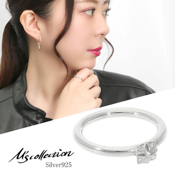 M's collection エムズコレクション TRIPLE X スタッズ リング 指輪 1〜19...