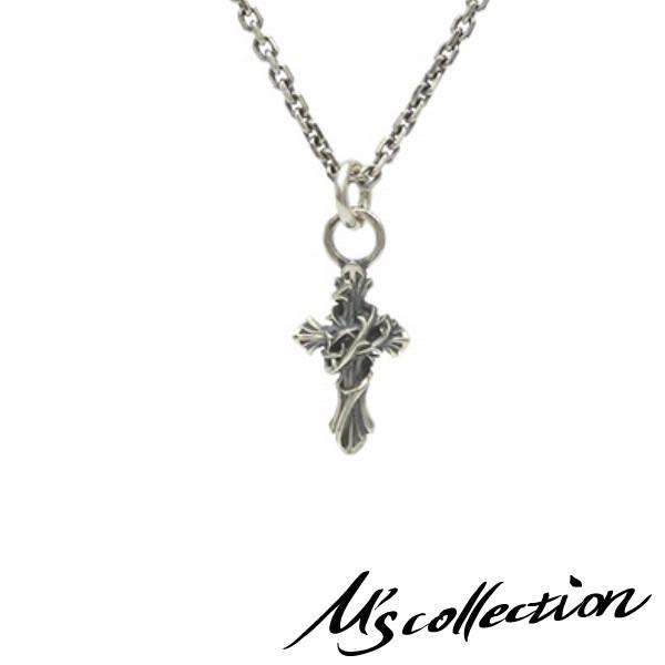 Ms collection ネックレス レディース メンズ ブランド シルバー クロス 十字架 ペン...