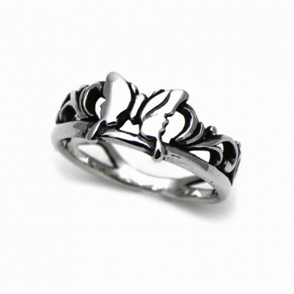 FUNKOUTS ファンクアウツ Ageha アゲハ アゲハ蝶 ティアラモチーフ シルバーリング ユ...