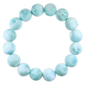 ラリマー 4A グレード ブレスレット 13m...の詳細画像3