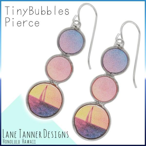 LANE TANNER DESIGNS ハワイアンジュエリー ピアス レディース シルバー タイニー...