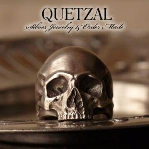 Quetzal リング メンズ ブランド 指輪 シルバー タナトスリング2 13-25号 シルバー9...